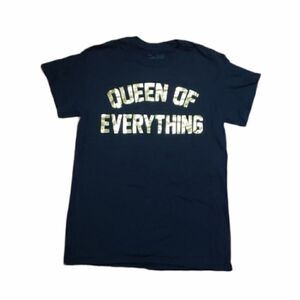 "QUEEN OF EVERYTHING" BLACK T-SHIRT